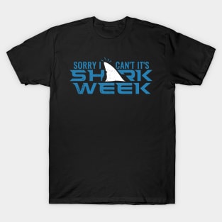 Retro Shark Fin Week 2023 Shark Lover Ocean Wildlife T-Shirt
